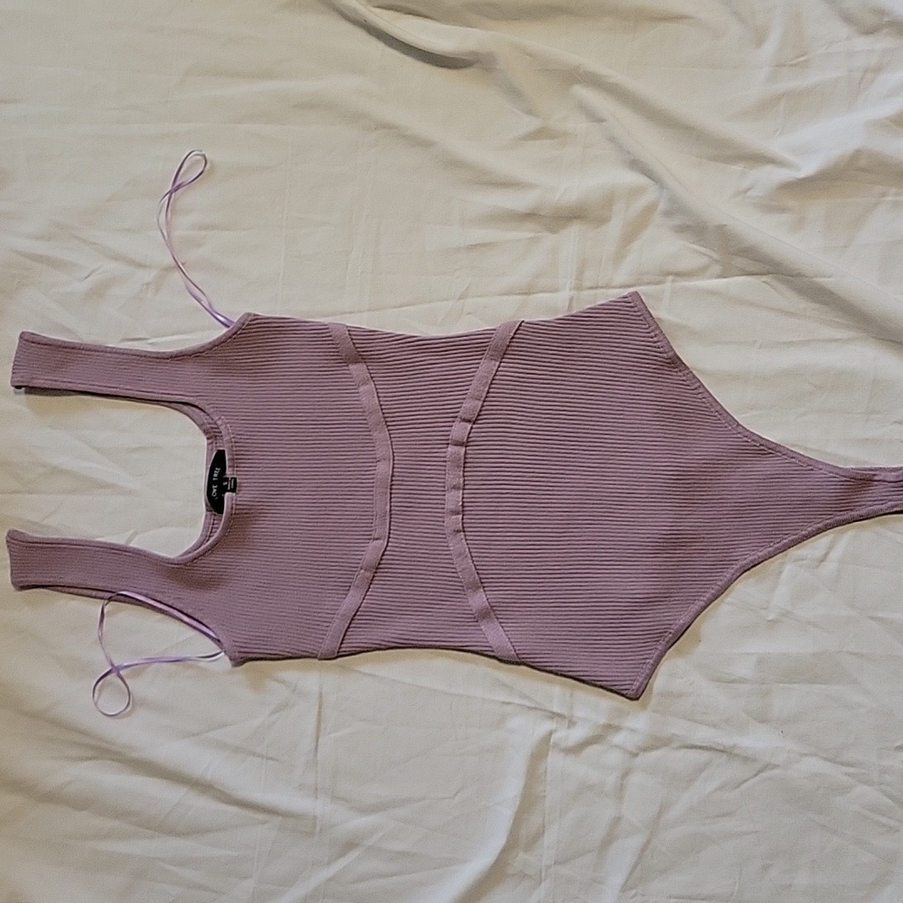 Love Tree Purple Bodysuit One Piece Bought Never Wore